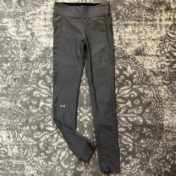 Under Armour Compression Heatgear Grey Leggings S - Picture 2 of 6